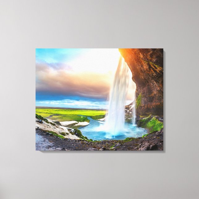 Canvas Wall Art-Waterfall (Frente)