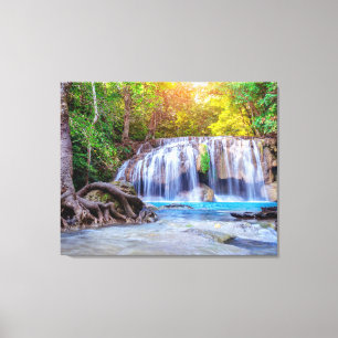 Canvas Wall Art-Waterfall Tailândia