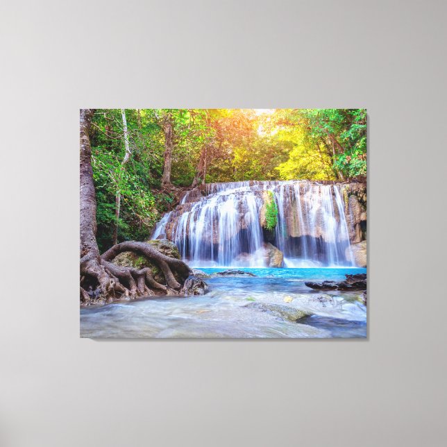 Canvas Wall Art-Waterfall Tailândia (Frente)