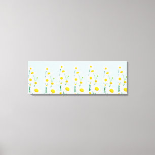 Canvas Wall Art-White Daisies