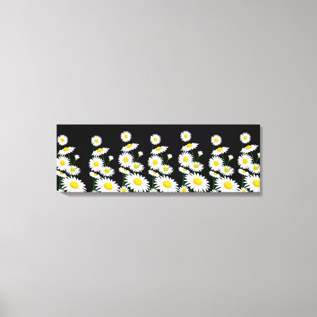 Canvas Wall Art-White Daisies (Frente)