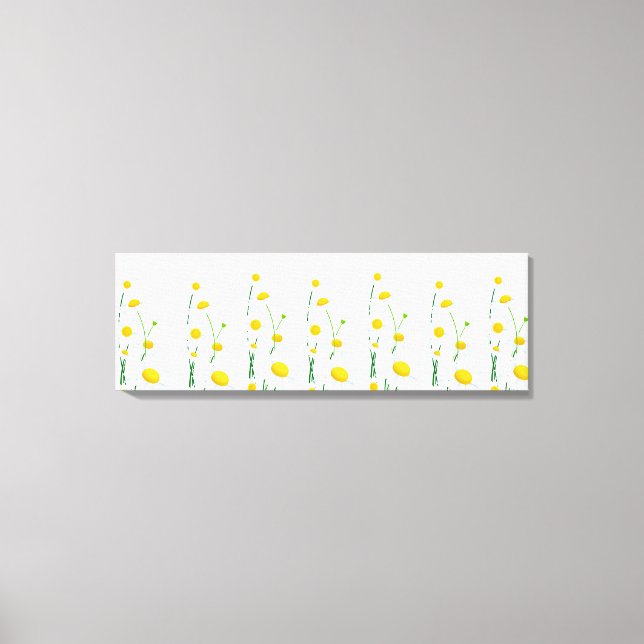 Canvas Wall Art-White Daisies (Frente)