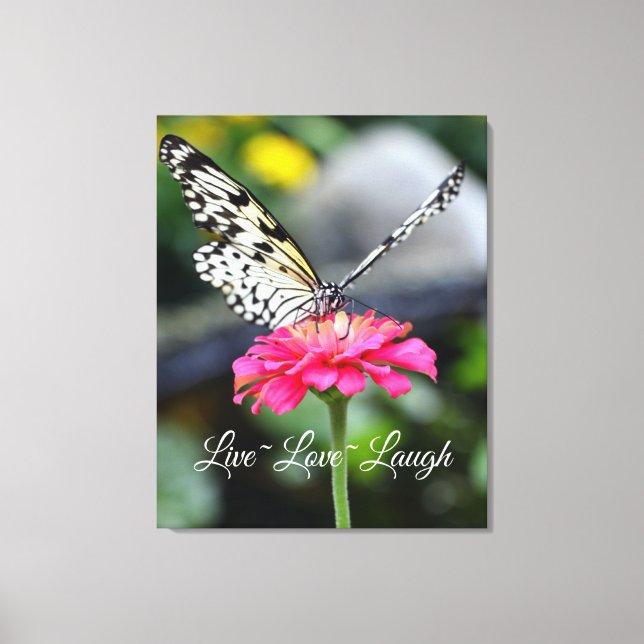 Canvas Wrap/Live Love (Frente)