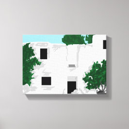 Canvas Wrap /Paleokastro - Grécia de mosteiro