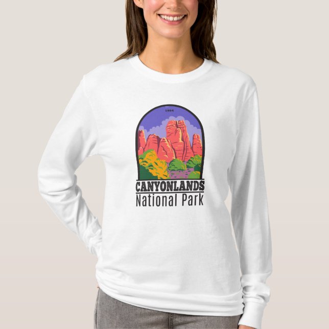 Canyonlands National Park Utah Vintage T-Shirt (Frente)