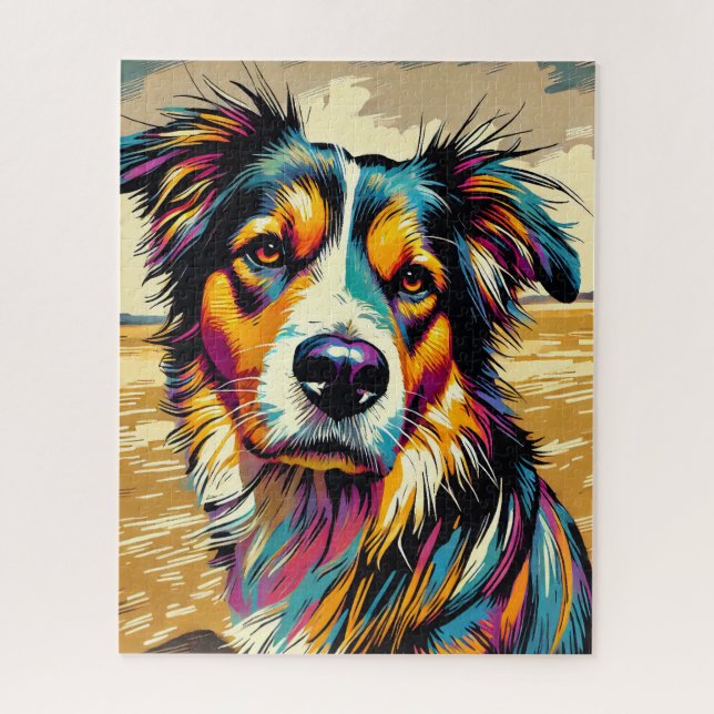 Cão 500 Quebra-cabeça (Vertical)