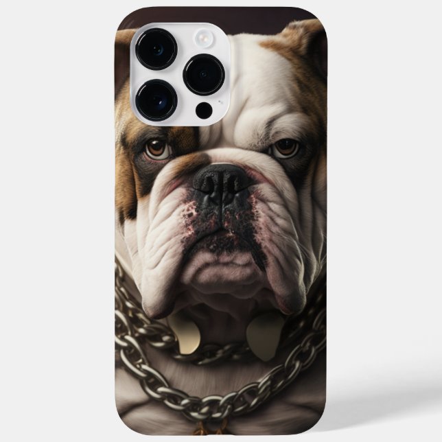 Cão - Capa de telefone Iphone - Buldogue (Verso)