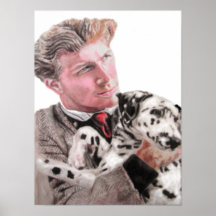 Cão Dalmático e Poster