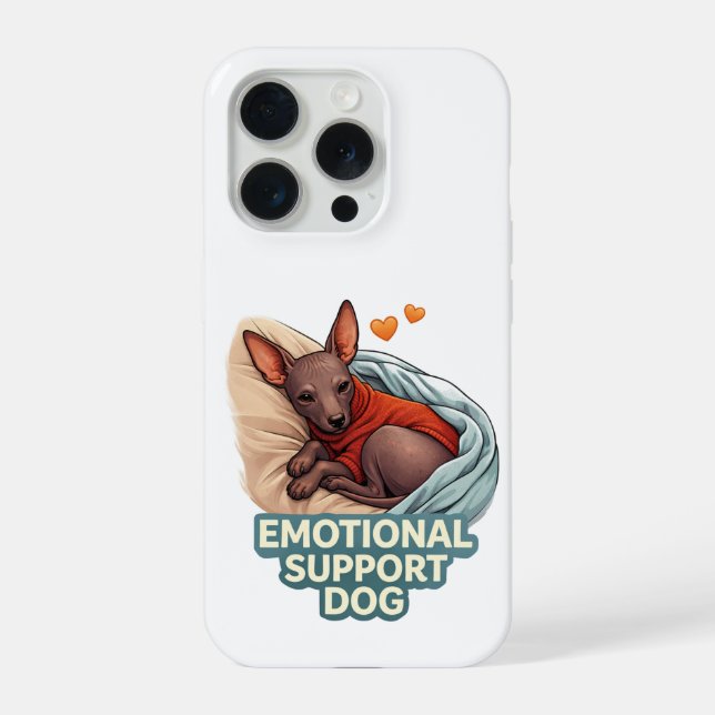 Cão de Apoio Emocional Xoloitzcuintli (Verso)