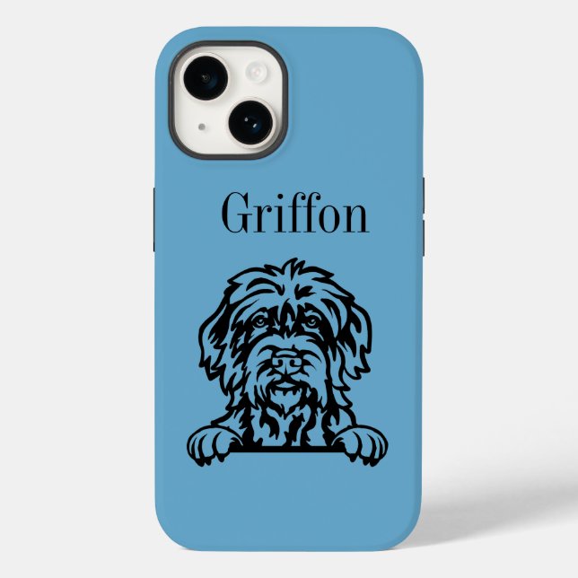 Cão de Griffons Ponteiro por Cabeção (Verso)