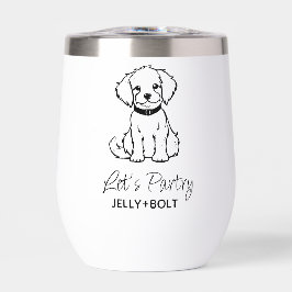 Cão Elegante de Fotografias Modernas Personalizado
