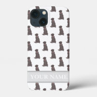 Cão-labrador personalizado do laboratório de choco