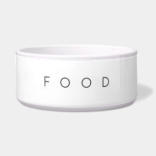 Cão Minimalista ou Tigela de Comida de Pet de Gat