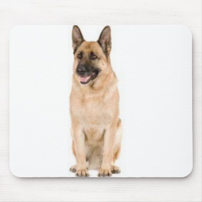 Cão Mousepad de Shephard do alemão (Frente)