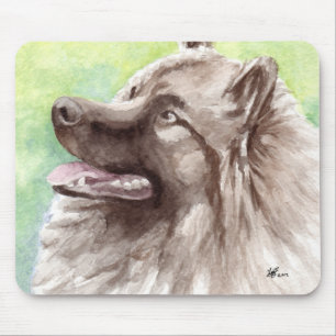 Cão Mousepads do Keeshond
