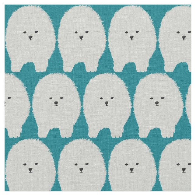 Cão Pomerano, Tecido de Pet Fluffy (Detalhe)