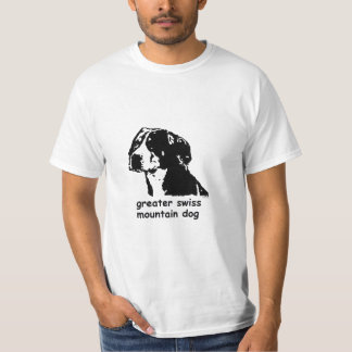 Cão suíço da montanha do t-shirt maior