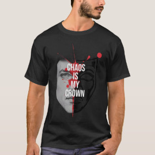 Caos É Minha Coroa – Camiseta Streetwear Bold Spli