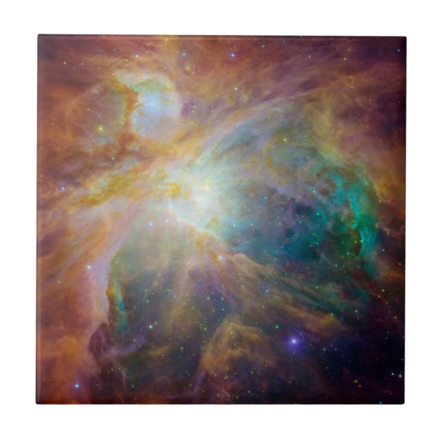 Caos no centro do azulejo de Orion (Frente)