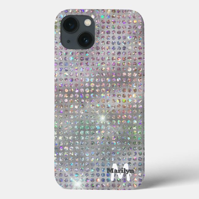 Cãozinha prateada monograma (Verso)