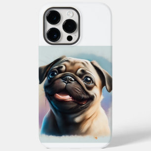 Cãozinho bonito na capa de telefone