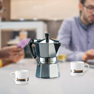 Cãozinho-dachshund espresso caneca