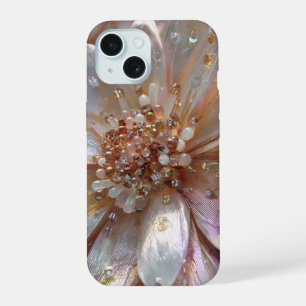 Capa Apple iPhone 15 Design Floral Cristal