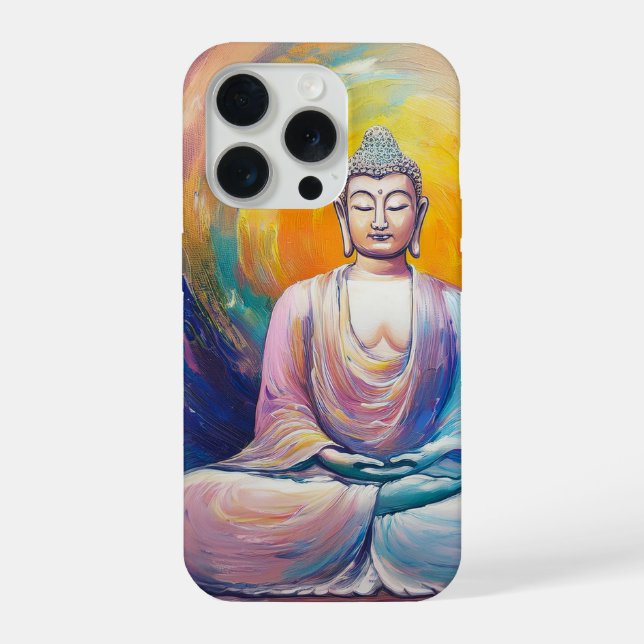 Capa Apple iPhone 15 Pro Edição Buda (Verso)