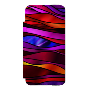 Capa Carteira Incipio Watson™ Para iPhone 5 Abstrato do vitral