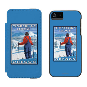 Capa Carteira Incipio Watson™ Para iPhone 5 Admiração do esquiador - alojamento do Timberlin