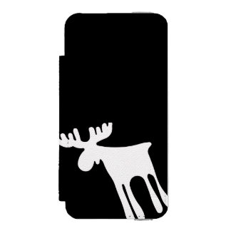 Capa Carteira Incipio Watson™ Para iPhone 5 Älg / Moose, vit