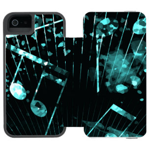 Capa Carteira Incipio Watson™ Para iPhone 5 Atmosfera Musical 6