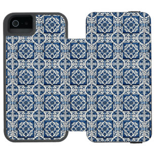 Capa Carteira Incipio Watson™ Para iPhone 5 Azulejos do Mediterrâneo, Portugal, Azulejo, Majol