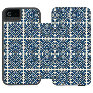 Capa Carteira Incipio Watson™ Para iPhone 5 Azulejos do Mediterrâneo, Português, Azulejo, Majo