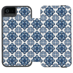 Capa Carteira Incipio Watson™ Para iPhone 5 Azulejos do Mediterrâneo, Português, Azulejo, Majo
