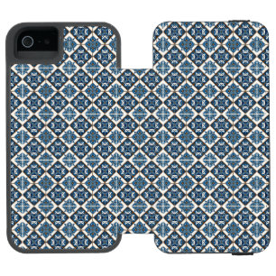 Capa Carteira Incipio Watson™ Para iPhone 5 Azulejos do Mediterrâneo, Português, Azulejo, Majo