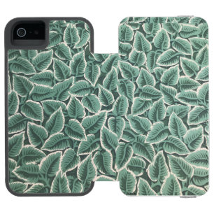 Capa Carteira Incipio Watson™ Para iPhone 5 bloco de notas de papel de parede da casa de Jane