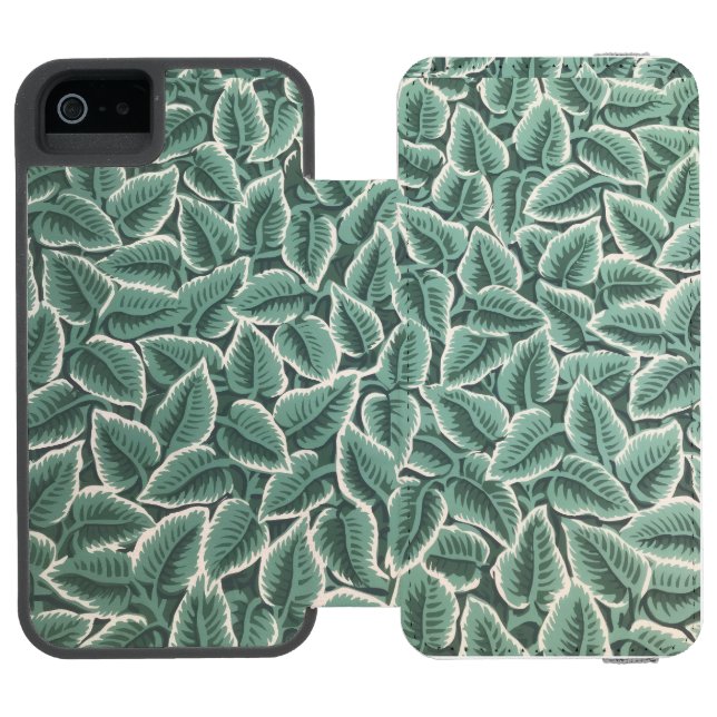 Capa Carteira Para iPhone, Incipio bloco de notas de papel de parede da casa de Jane  (Fólio aberto)