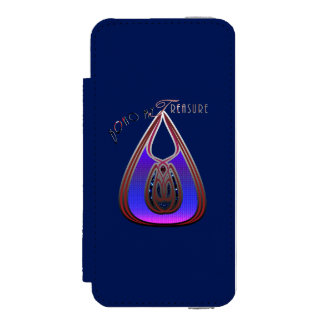 Capa Carteira Incipio Watson™ Para iPhone 5 Boho My Treasure