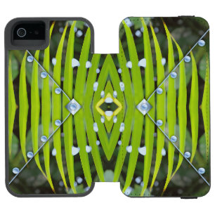 Capa Carteira Incipio Watson™ Para iPhone 5 Bolsa de Ganchos com Estampa de Palma