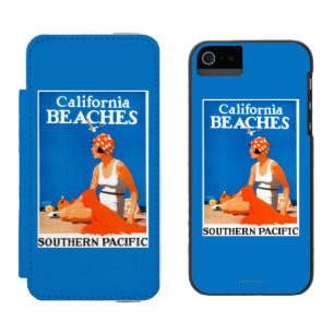 Capa Carteira Incipio Watson™ Para iPhone 5 Califórnia encalha o poster relativo à promoçã