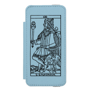 Capa Carteira Incipio Watson™ Para iPhone 5 Cartão de Tarot: O imperador