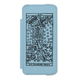 Capa Carteira Incipio Watson™ Para iPhone 5 Cartão de Tarot: O Madhouse