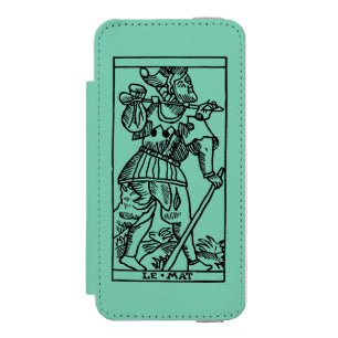 Capa Carteira Incipio Watson™ Para iPhone 5 Cartão de Tarot: O tolo