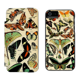 Capa Carteira Incipio Watson™ Para iPhone 5 Carteira Adolphe Millot Papillons Incipio iPhone C