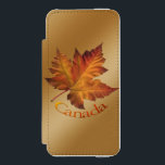 Capa Carteira Incipio Watson™ Para iPhone 5 Carteira de iPhone Canadá Maple Folet<br><div class="desc">Mala de Wallet do Canadá Souvenir iPhone Personalizada Canadá Cartole Wallet Leaf iPhone Wallet do Canadá Bonito personalizável Canadá Cartaz de outono do Canadá Bolsas de Leaf iPhone Ofertas para Homens Mulheres Crianças Na moda de Família de Amigos do Canadá Souvenir Nome Aqui Canadá Bandeira Souvenirs Personalizadas do Canadá Souvenir...</div>