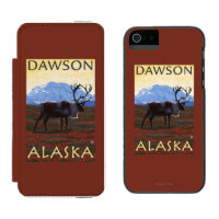 Cena do caribu - Dawson, Alaska