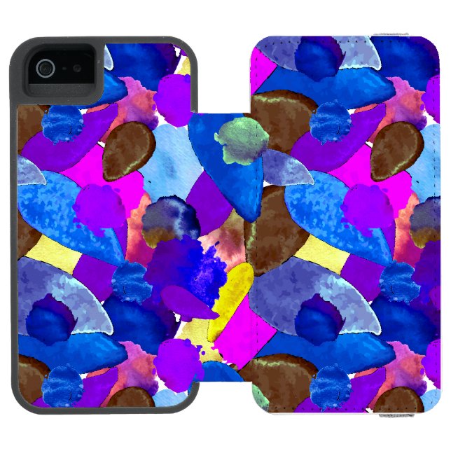 Capa Carteira Para iPhone, Incipio Chave de cor 4 (Fólio aberto)
