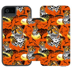 Capa Carteira Incipio Watson™ Para iPhone 5 Cheetah African Feline Wild Animal