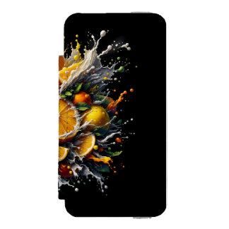 Capa Carteira Incipio Watson™ Para iPhone 5 Citrus Explosion